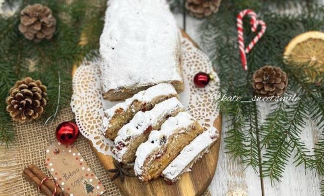 Творожный рождественский штоллен самый вкусный рецепт