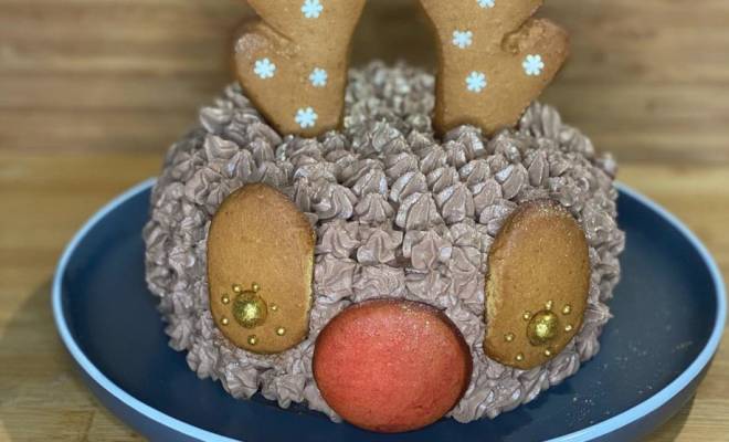 Шоколадный Торт «Оленёнок» на Новый Год рецепт