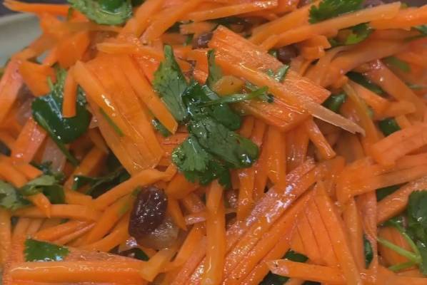 Марокканский салат из моркови рецепт