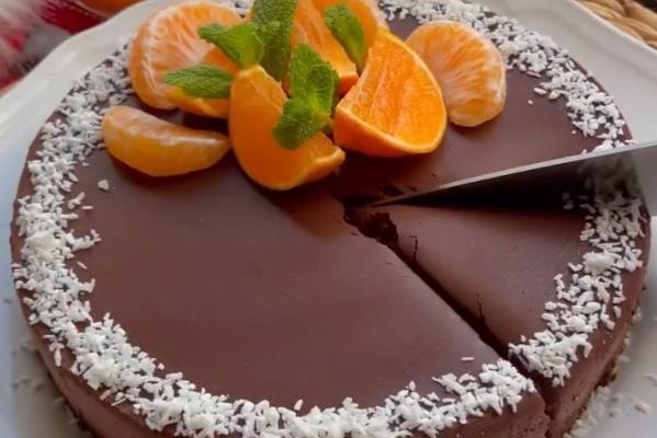 Шоколадный чизкейк без выпечки рецепт