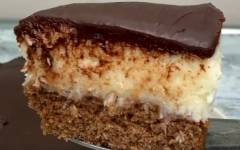 Нежный шоколадный торт Баунти с кокосовой стружкой