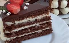 Домашний шоколад торт Вупи Пай