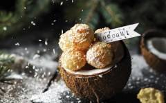 Печенье круглое кокосовое