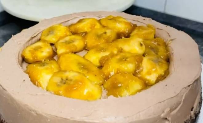 Карамелизованные бананы начинка для торта на сковороде рецепт