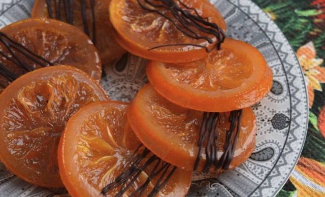 Как карамелизировать апельсин для украшения торта рецепт