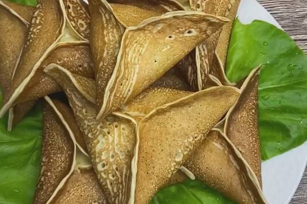Катаеф арабские блинчики с начинкой с грибами и сыром рецепт