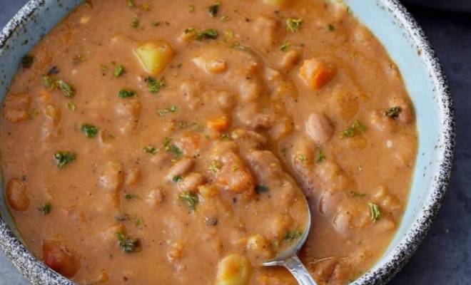Мексиканский суп томатный с фасолью рецепт