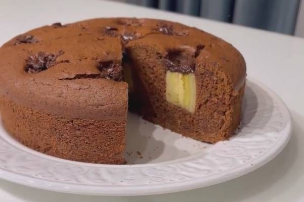 Шоколадный пирог с бананами влажный рецепт