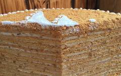 Торт Медовик без сливочного масла