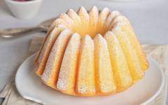 Классический лимонный кекс в духовке