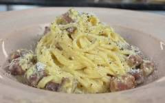 Спагетти карбонара классическая с Панчетта или Гуанчиале