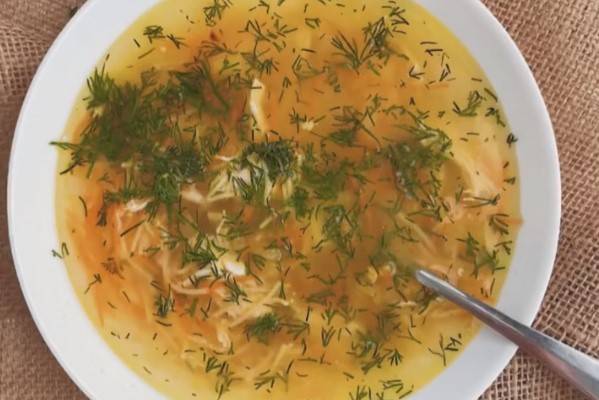 Куриный суп с вермишелью и картошкой домашний рецепт