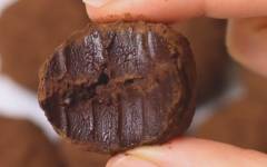 Шоколадные конфеты карамельные трюфели