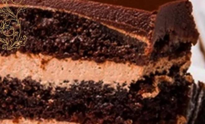 Торт Шоколадный бархат с коньяком рецепт