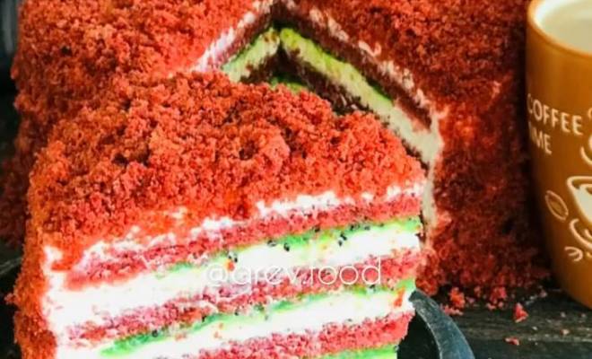 Торт Красный Бархат на кефире рецепт