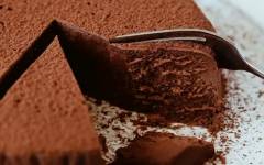Шоколадный террин десерт