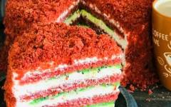 Торт Красный Бархат на кефире