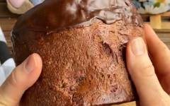 Как сделать шоколадный пасхальный кулич с глазурью