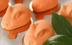 Морковные пирожные Кролики с апельсиновым конфи