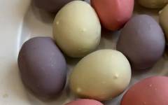 Сладкие яйца для декора куличей на пасху