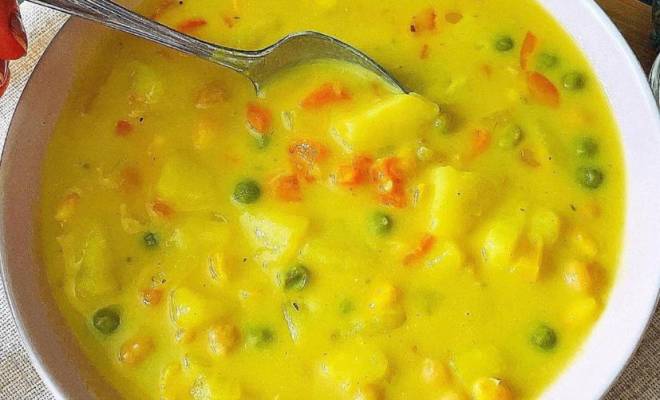 Кремовый суп овощной рецепт