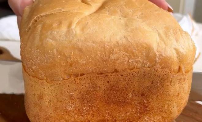 Французский хлеб белый с хрустящей корочкой в хлебопечке рецепт