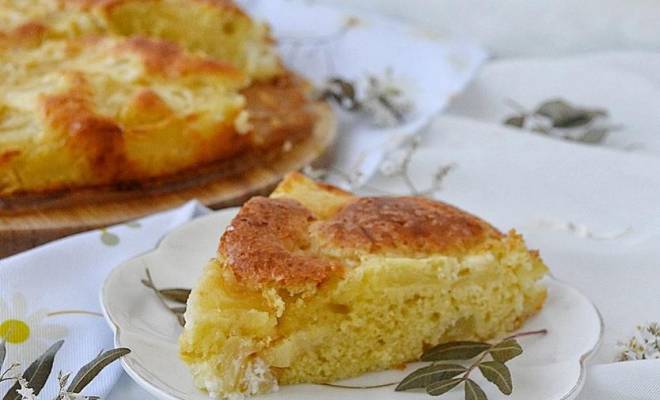 Ананасовый пирог с творожным сыром рецепт