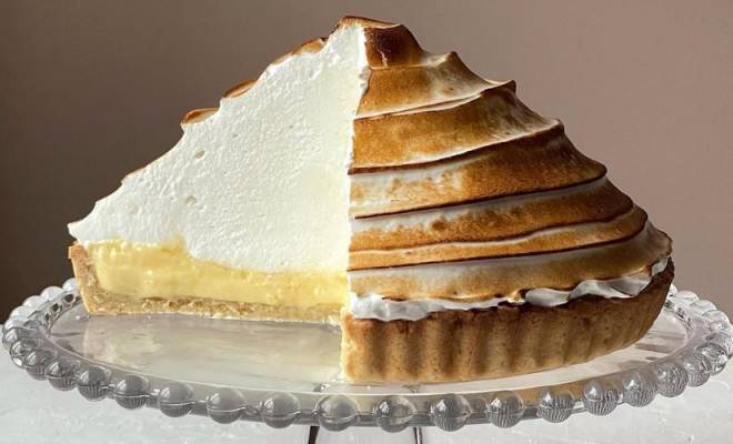 Лимонный пирог тарт с меренгой Джейми Оливера рецепт