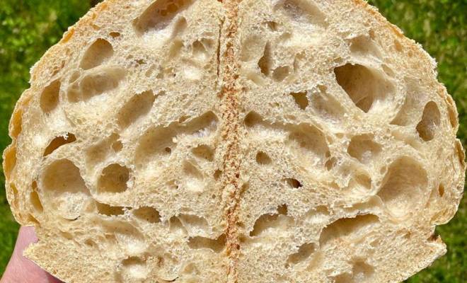 Домашний деревенский хлеб в духовке рецепт
