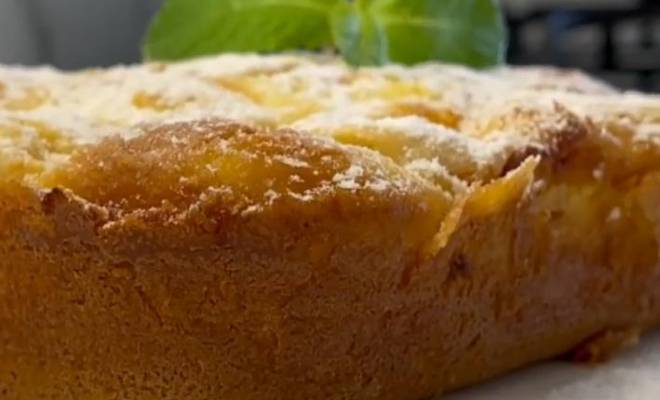 Французский десерт пирог Флонярд с абрикосами рецепт