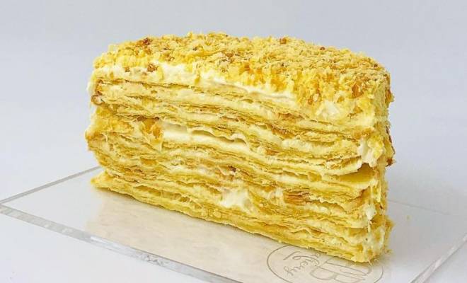 Торт Наполеона с заварным кремом рецепт