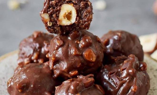 Домашние шоколадные конфеты Ferrero Rocher рецепт