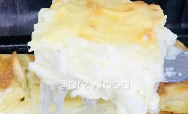 Ачма с сыром сулугуни в духовке рецепт