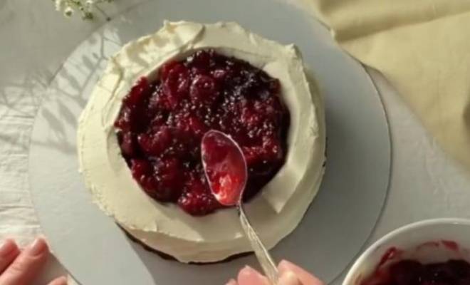 Начинка вишневое конфи для торта с крахмалом рецепт