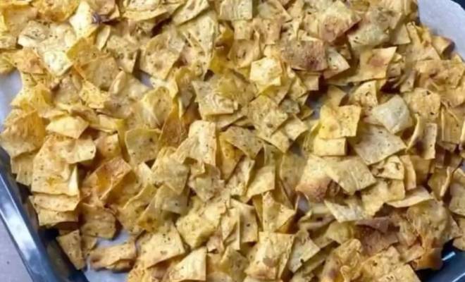 Как сделать домашние чипсы из лаваша в духовке рецепт
