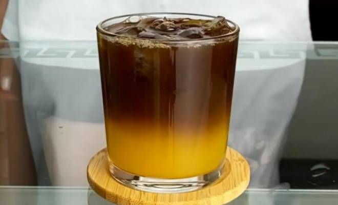 Апельсиновый бамбл кофе с апельсиновым соком рецепт