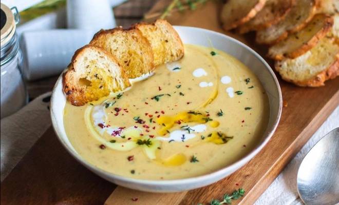 Сырный суп пюре с плавленным сыром рецепт
