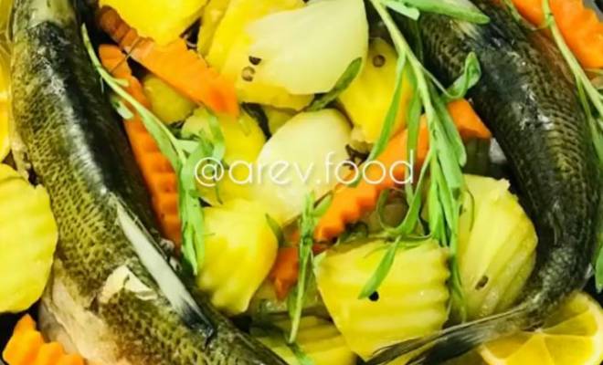 Запеченная рыба сиг в духовке с овощами рецепт