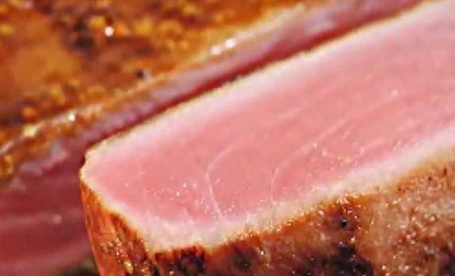 Как вкусно готовить стейк из тунца на сковороде рецепт