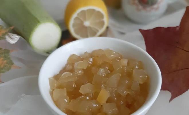 Варенье из кабачков с лимоном на зиму домашнее рецепт