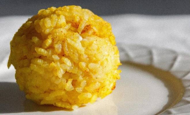 Японские рисовые шарики с сыром творожным рецепт