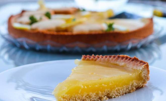 Итальянский пирог Кростата лимонный из теста фролла рецепт