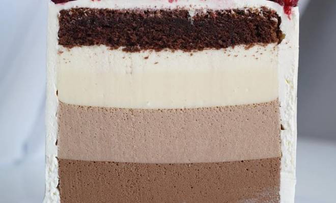 Муссовый торт три шоколада домашний рецепт