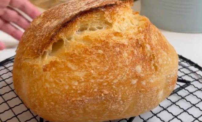 Дрожжевой хлеб без замеса в духовке домашний рецепт