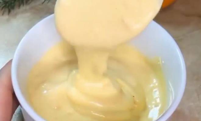 Домашний майонез пп из желтков, сметаны и горчицы рецепт