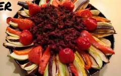 Пармак Кебаб с фаршем в духовке по турецки