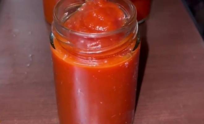 Домашняя томатная паста из помидор на зиму рецепт