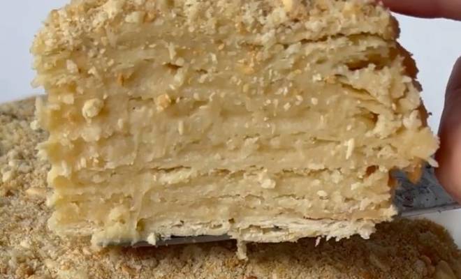 Сочный и мягкий торт Наполеон домашний бабушкин рецепт