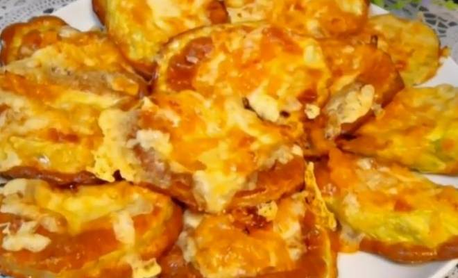 Запеченные кабачки в панировке с сыром и помидорами в духовке рецепт