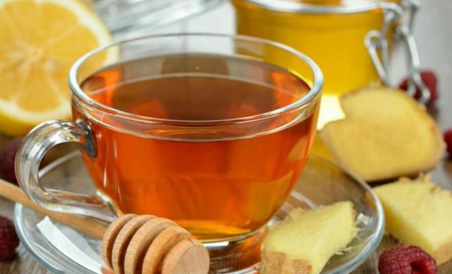 Имбирный чай с лимоном и медом рецепт